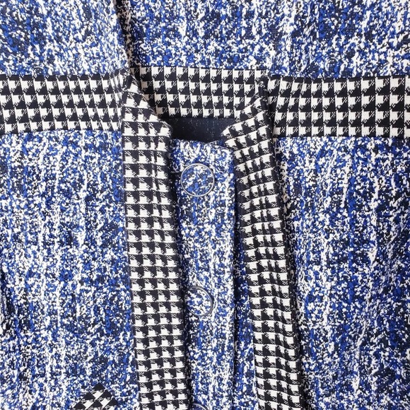 CAbi #5294 Reina Collection 21 Club Jacket Medium Button Front 3/4 Sleeves - Picture 6 of 10